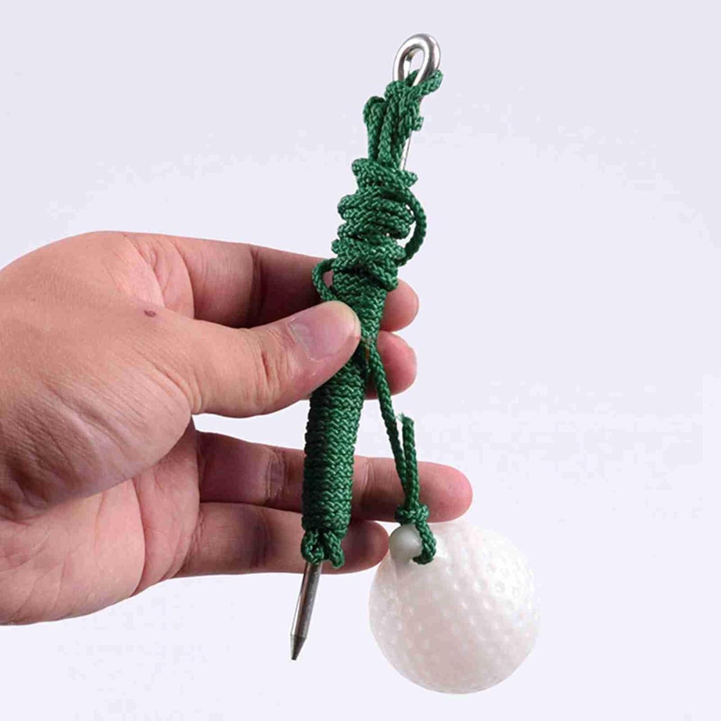 Golf Practice Rope Ball, Golf Rope Swing Trainer Fitness Equipment Trainer with Ball Outdoors Club Practice Accessories