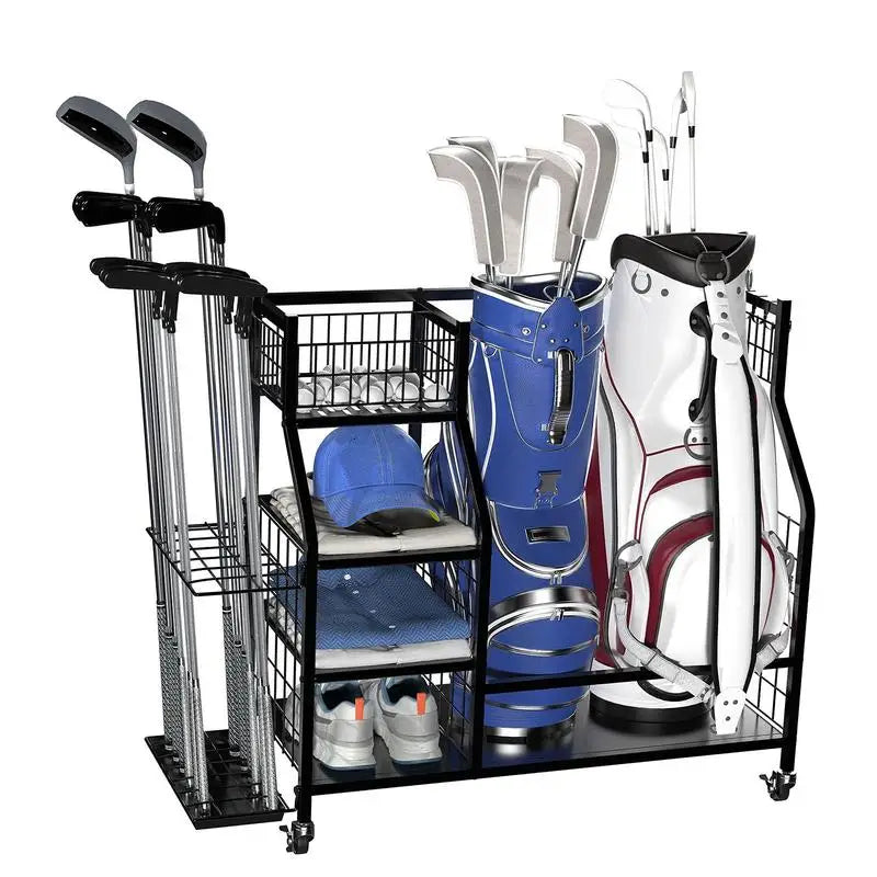 Golf Storage Rack Golf Rack Storage Organizer Golf Club Storage Rack for Garage Golf Club Rack Sports Rack Garage Organizer