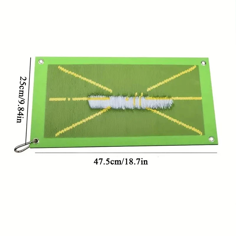 Triple Bogey Club™ Swing Plane Mat – Hit Mats, Not Fairways
