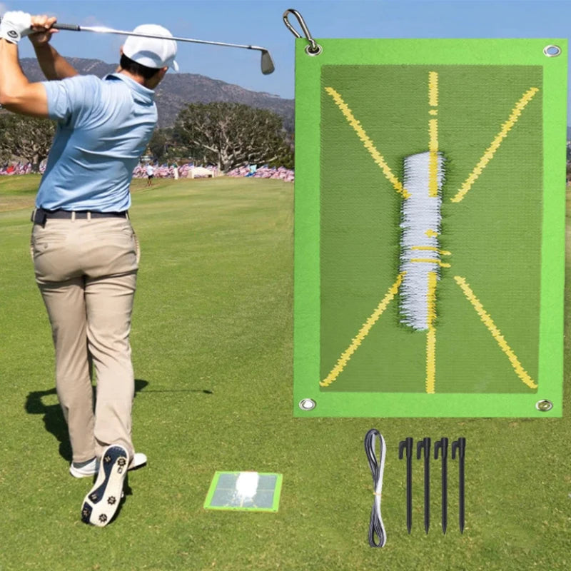 Triple Bogey Club™ Swing Plane Mat – Hit Mats, Not Fairways