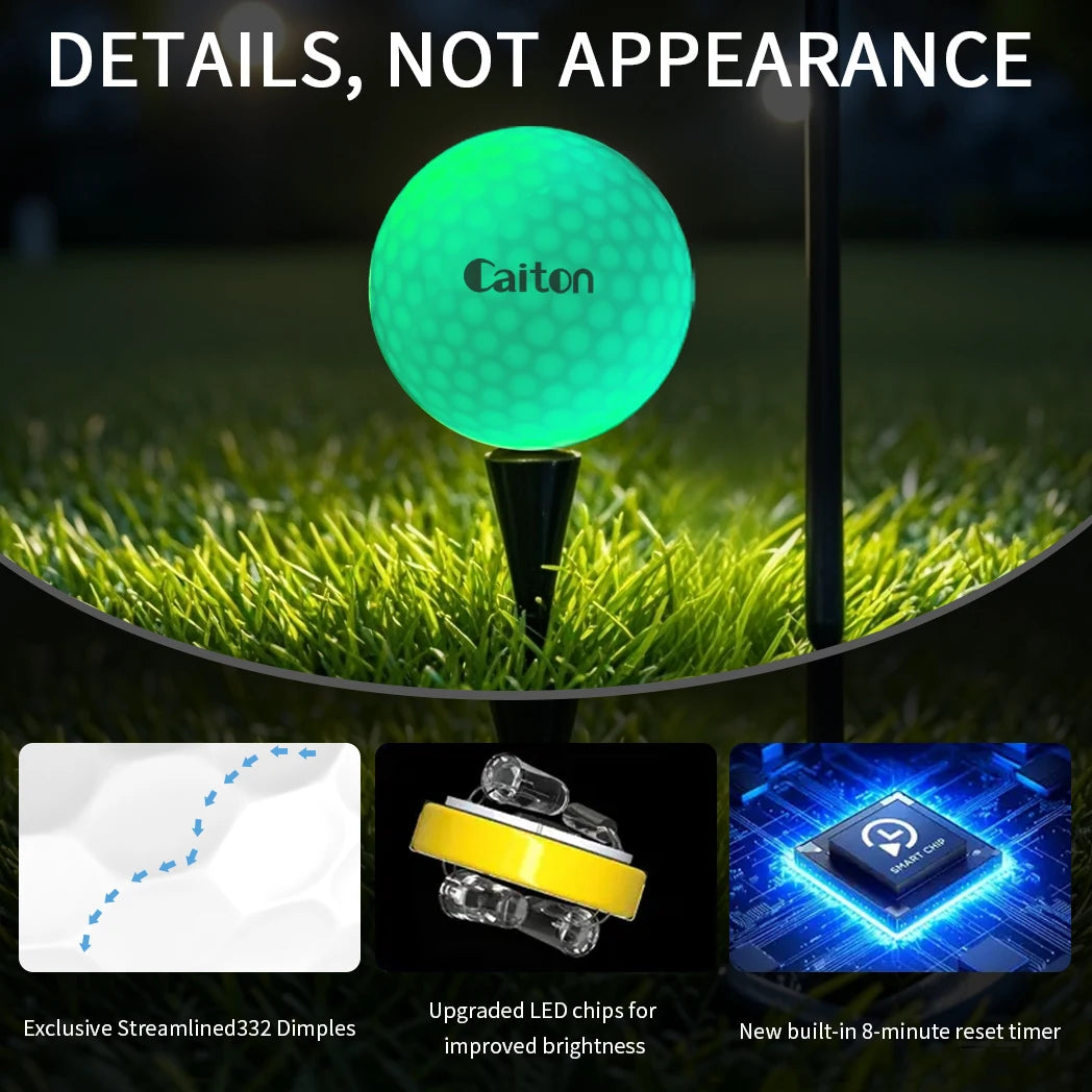 TripleBogey™ Glow Balls – Light Up the Night, Slice Like It’s Day