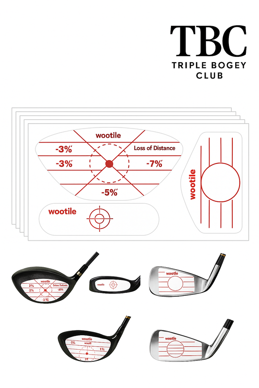 Triple Bogey Club™ Impact Tape – See Where You Suck (and Fix It)