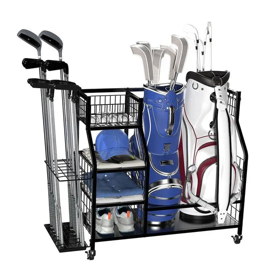 Golf Storage Rack Golf Rack Storage Organizer Golf Club Storage Rack for Garage Golf Club Rack Sports Rack Garage Organizer